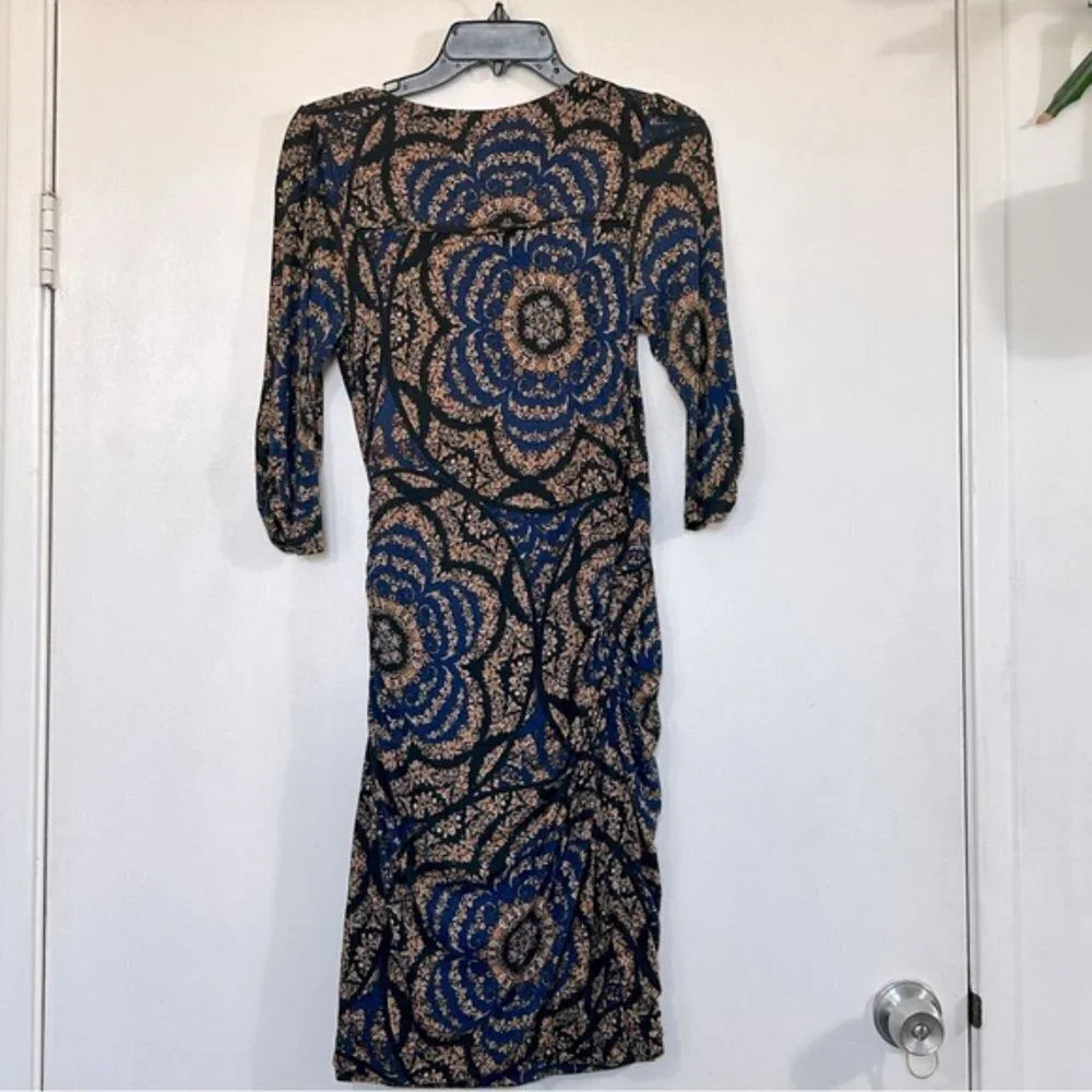 Vanessa Virginia Lena Faux Wrap Dress Size S - Picture 6 of 12